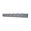 PROFILE 6 CHUNKY HBOARD GREY SATIN NICKLE HOOKS 690X80 X17