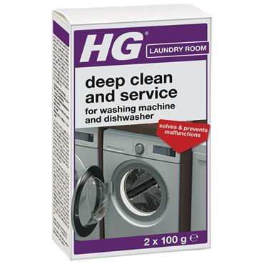 HG Deep Clean and Service For Washing Machines and Dishwashers 200g