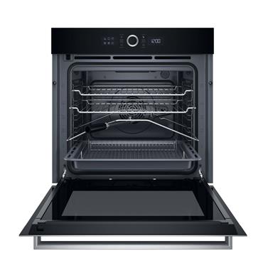 HOTPOINT SINGLE OVEN - BLACK PYRO	