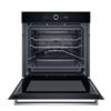 HOTPOINT SINGLE OVEN - BLACK PYRO	