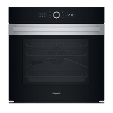 HOTPOINT SINGLE OVEN - BLACK PYRO	