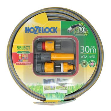 Hozelock Garden Hose Select with fittings 30m