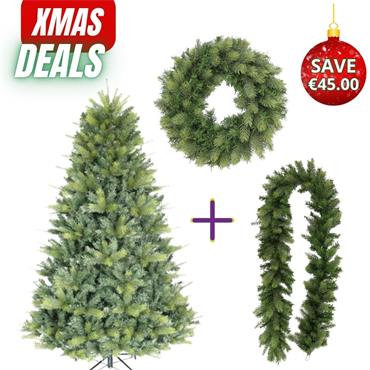 Puleo Kensington Fir Christmas Décor Bundle