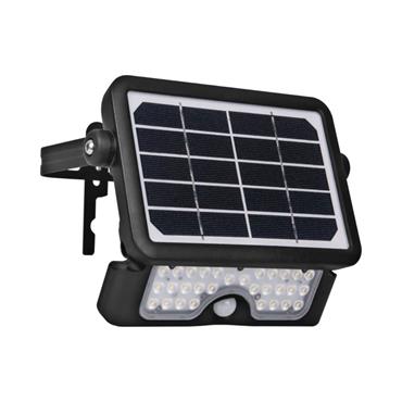 Luceco Floodlight Guardian PIR Black 5W 550LM 4000K