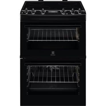 ELECTROLUX ELECTRIC COOKER - BLK FREE STANDING 60CM (600X600X894 ENERGY RATE A	
