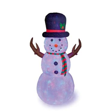 INFLATABLE SNOWMAN PLUSH 2.4M