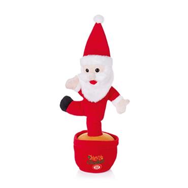 32cm Battery Operated Dancing Talkback Santa with Music