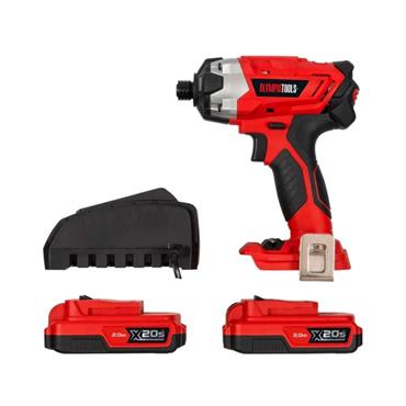 Olympia Drill Impact Driver 2x 2AH X20SID2
