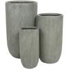 Fibre Clay Fender Set of 3 Dark Grey 