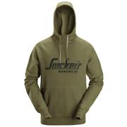 Snickers Hoodie Logo Khaki Green