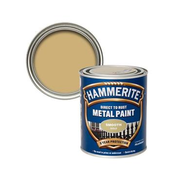 Hammerite Hammerite Gold Smooth Finish