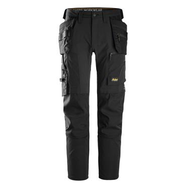 Snickers 6218 Allroundwork 4 Way Stretch Trousers Black 