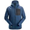 Snickers Fleece Hoodie Flexiwork Deep Blue 8041