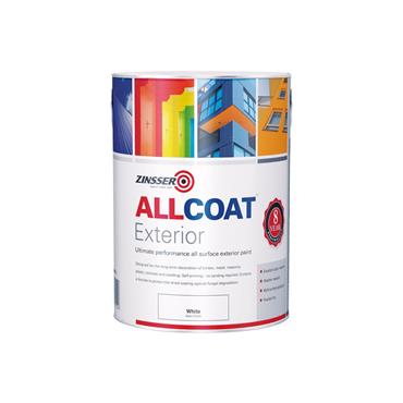 Zinisser Allcoat Exterior Water Based Satin White
