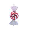 Festive Candy Ball Red/White Strip 50cm 