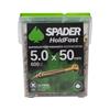 Spader Wood Screws Holdfast 5.0 x 50mm 600pk