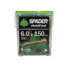 Spader Wood Screws Holdfast 6.0 x 150mm 100pk