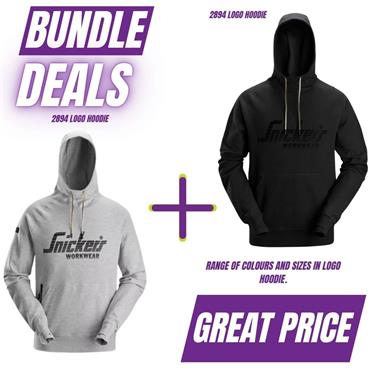 Snickers 2894 Hoodie Logo Bundle 