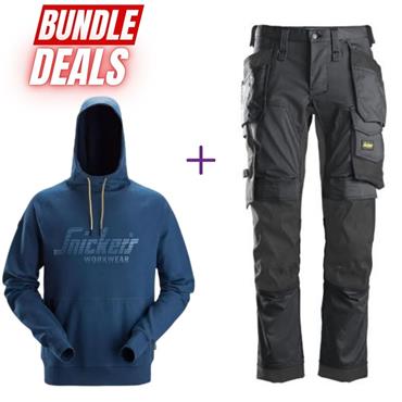 Snickers Trousers & Hoodie Bundle