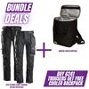 Snickers Trousers 6241 & Free Cooler Backpack 