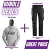 Snickers 6241 Trousers & 2894 Hoodie Bundle