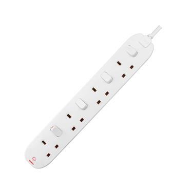 Masterplug Extension Lead Switched 4G 2m