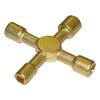 Tala Brass Key 4 Way 