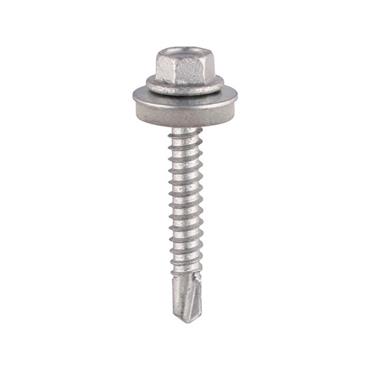 Fixings and Fasteners Tek Screw 2 Point Washer 5.5x25mm 100pk