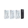 Uni -Com Remote sockets 3pk