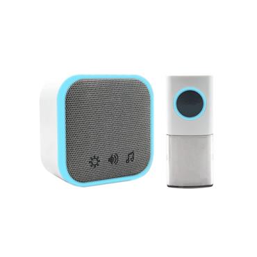 Uni-Com Door Chime Portable + Plug in White