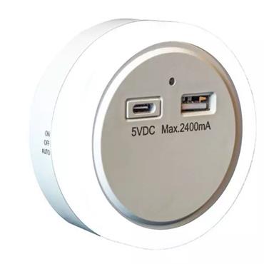 Uni-Com Night Light + Usb Sockets