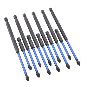 Faithfull Screwdriver Impact Bit Set 12pc