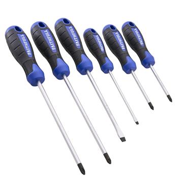 Faithfull Screwdriver Soft Grip Set 6pc