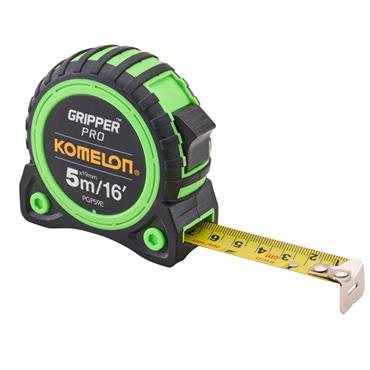Komelon Measure Tape Gripper Hi Vis 5m