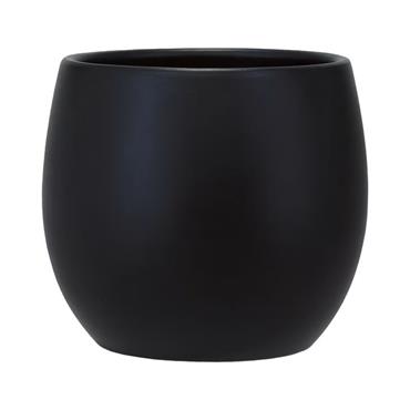 Woodlodge Como Pot Black 15cm