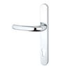 YALE LONG BACKPLATE DOOR HANDLE CHR