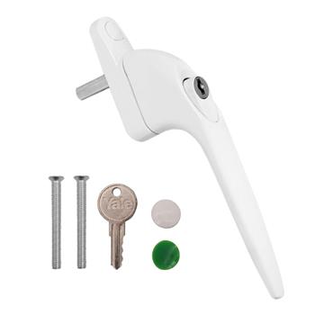 YALE WINDOW HANDLE 5 NO WHITE