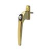 YALE PVCU WINDOW HANDLE GOLD