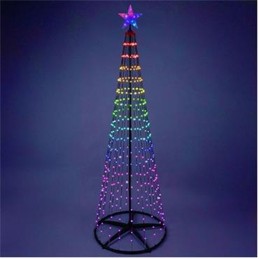 TREE - LED 370 BLACK FRAME  2.1mt