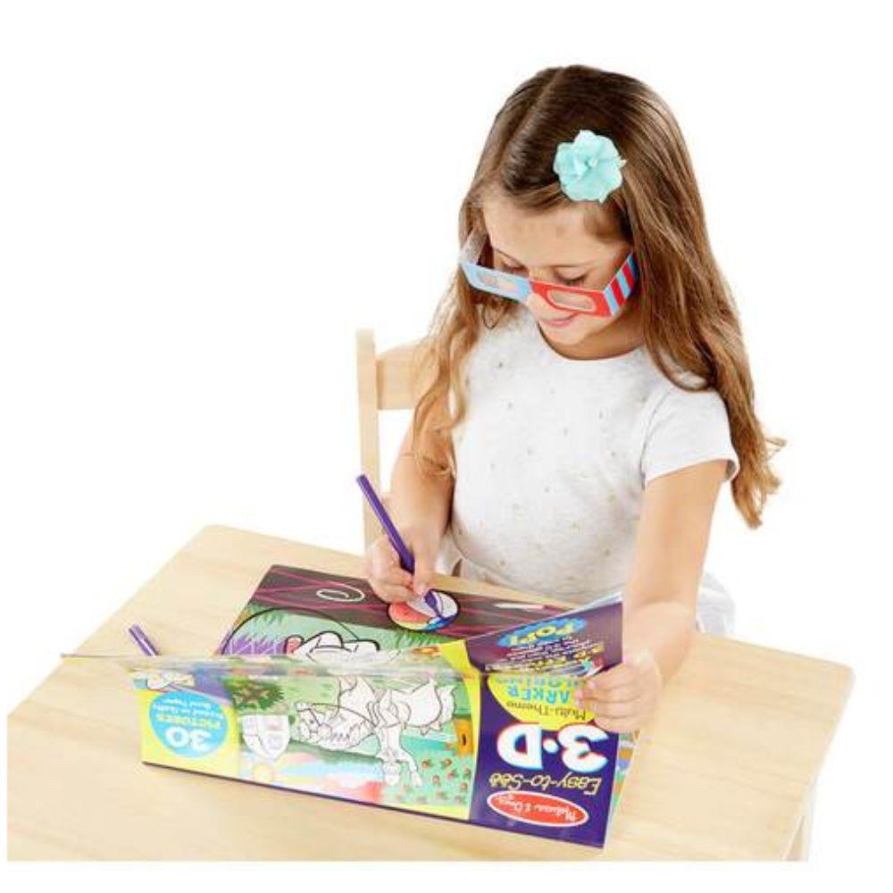 3D Marker Colouring Pad MultiThemed Hobby Shop Sligo Ireland