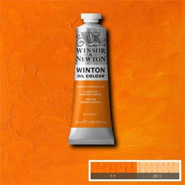 WINTON OIL PAINT 37ML CADMIUM ORANGE HUE