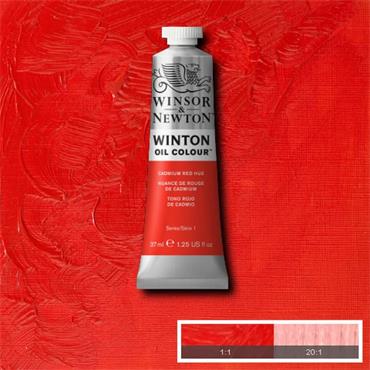 WINTON OIL PAINT 37ML CADMIUM RED HUE