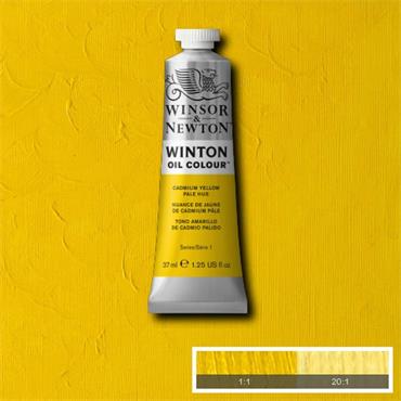 WINTON OIL PAINT 37ML CADMIUM YELLOW PALE HUE