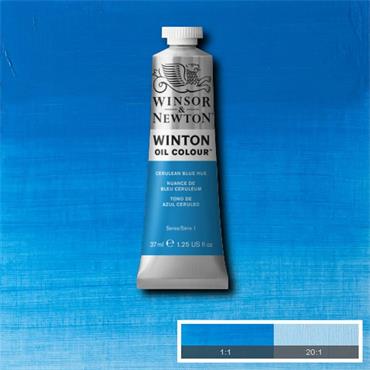 WINTON OIL PAINT 37ML CERULEAN BLUE HUE
