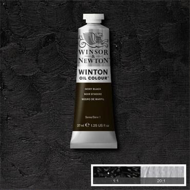 WINTON OIL PAINT 37ML IVORY BLACK