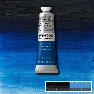 WINTON OIL PAINT 37ML PRUSSIAN BLUE