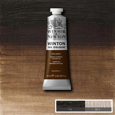 WINTON OIL PAINT 37ML RAW UMBER 