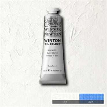 WINTON OIL PAINT 37ML ZINC WHITE