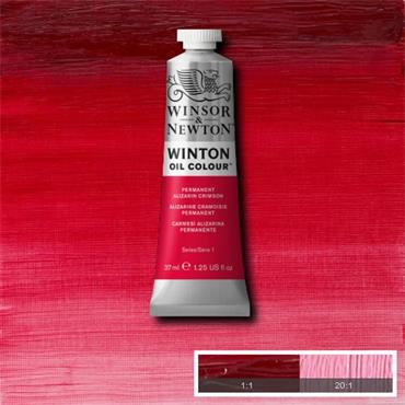 WINTON OIL PAINT 37ML PERMANENT ALIZARIN CRIMSON