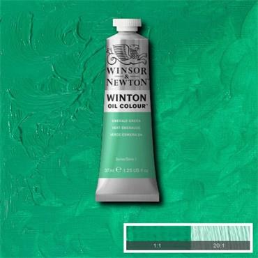WINTON OIL PAINT 37ML EMERALD GREEN